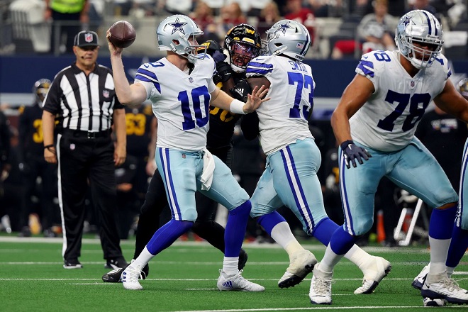 Cooper Rush tackar Dallas Cowboys för hans fortsatta hjälp